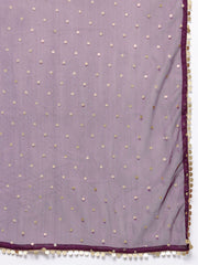 Women's Traditional Wear Wine Lehenga Set-AP-AHBLDUSK-COMBO-649