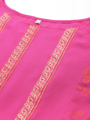 Floral Printed Layered A-Line Maxi Dress-AP-AHEDCRKH-896