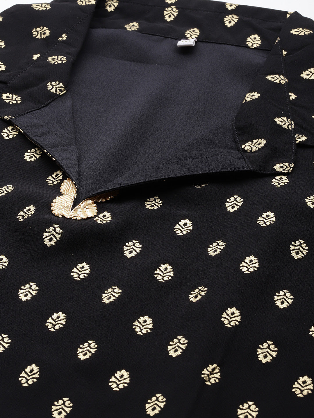 A-Line Midi Dress - Ethnic Motifs - Indian Dresses