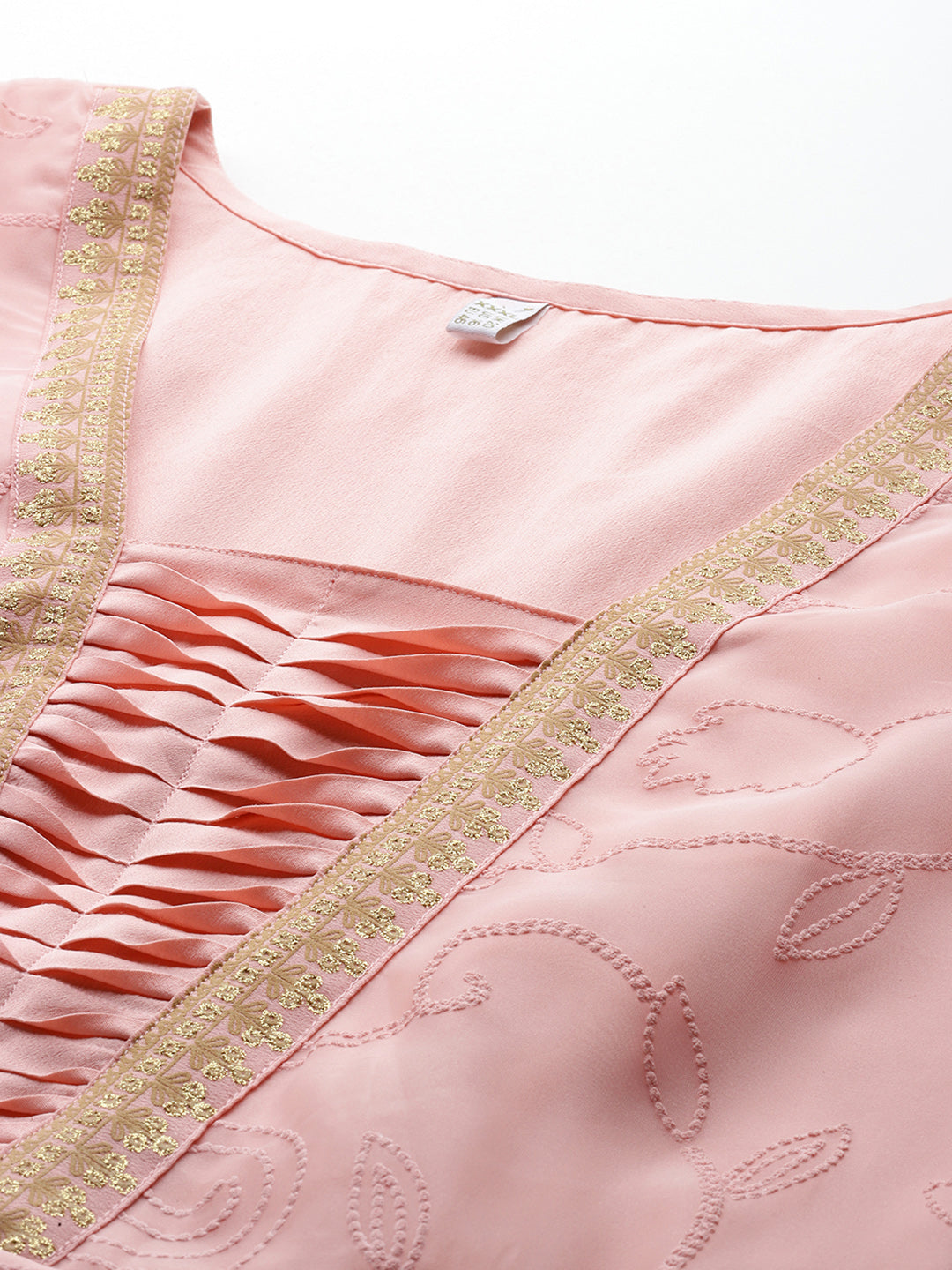 Women's Traditional Wear Pink Ethnic Dress-AP-AHEDORRP-271