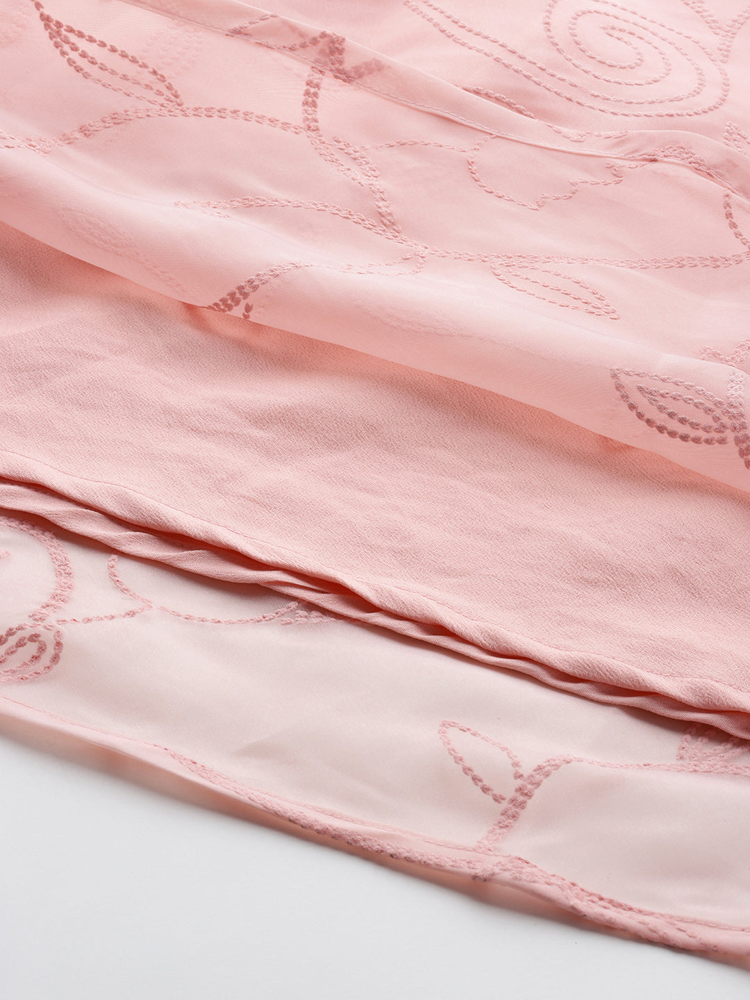 Women's Traditional Wear Pink Ethnic Dress-AP-AHEDORRP-271