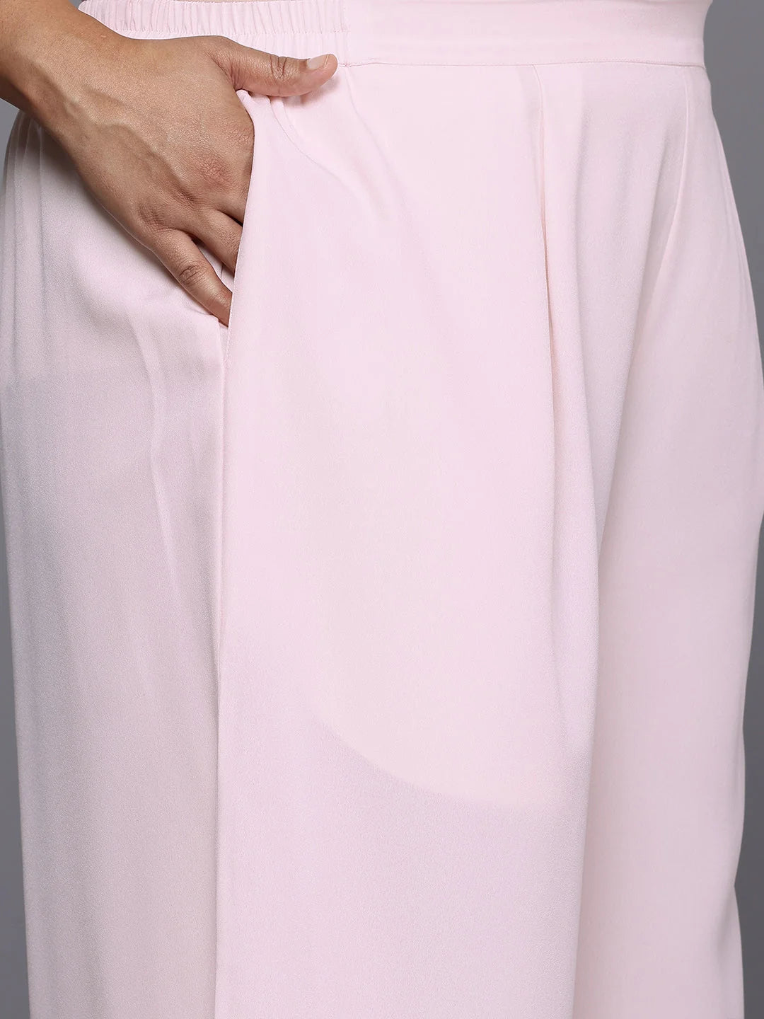 Plus Size Printed Kurta and Palazzo Set - Vibrant Colors