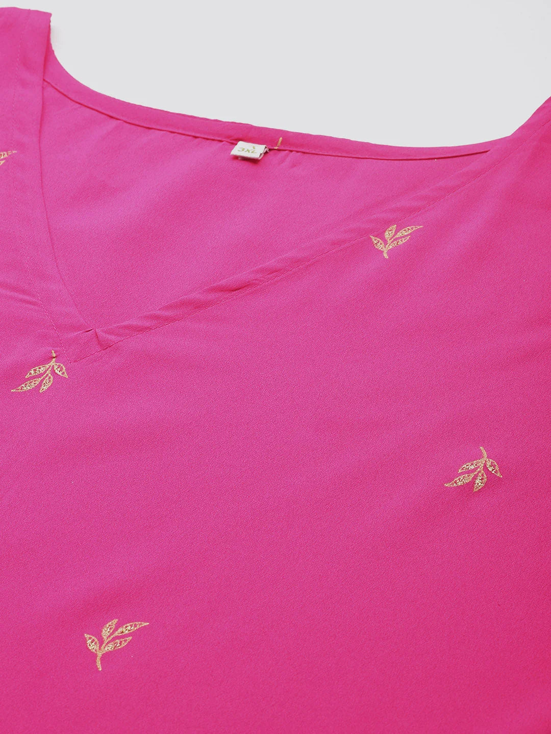 Plus Size Floral Kaftan Kurta Set with Belt | Women's Kurtas