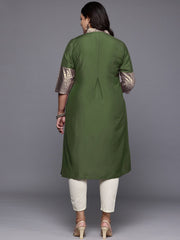 Women Ethnic Motifs Printed Summer Sheers Kurta