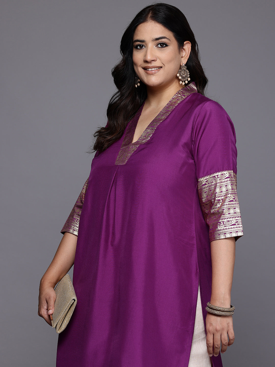 Plus Size Ethnic Kurta: Indian Cotton Dresses Online