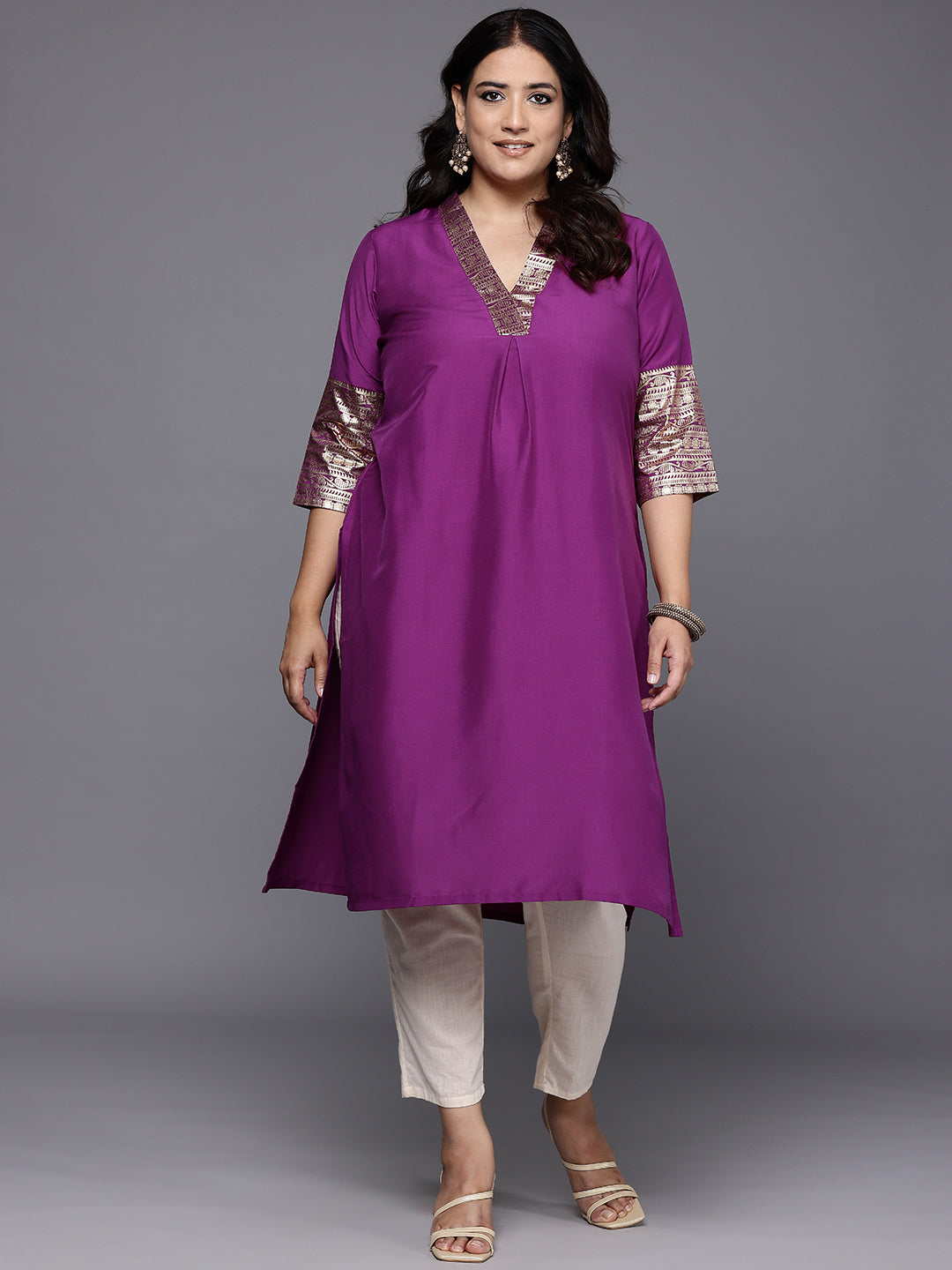 Plus Size Ethnic Kurta: Indian Cotton Dresses Online