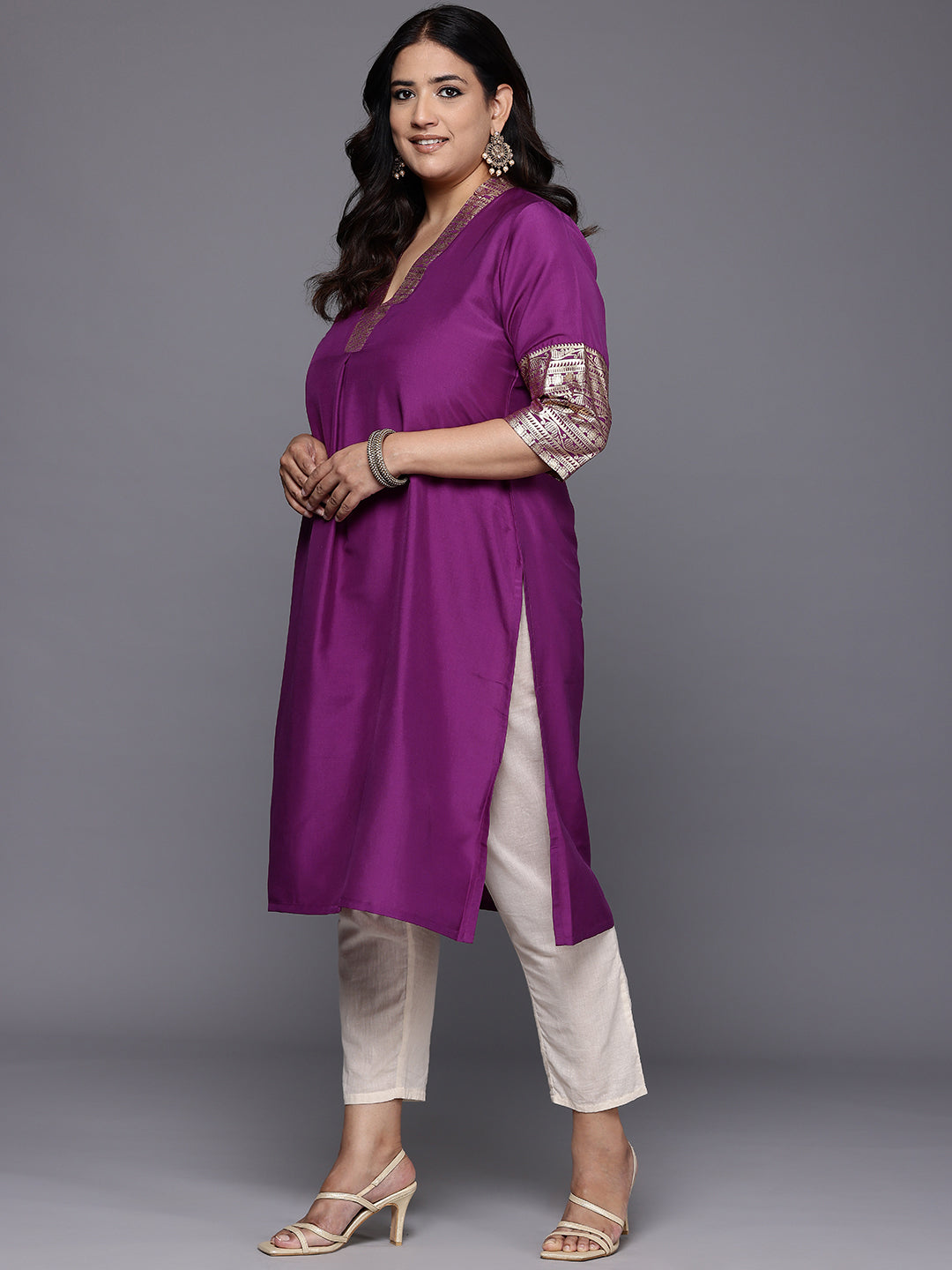 Plus Size Ethnic Kurta: Indian Cotton Dresses Online
