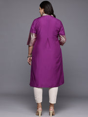 Plus Size Ethnic Motifs Printed Kurta-AP-AHKUCNFP-1133