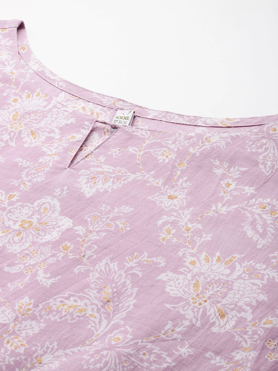 Plus Size Floral Cotton Indian Kurtas for Women Online