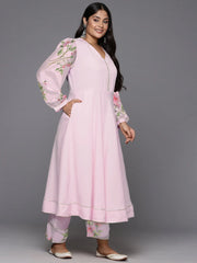 Women Empire Gotta Patti Kurta with Trousers & With Dupatta-AP-AHKUDUPN-COMBO-962