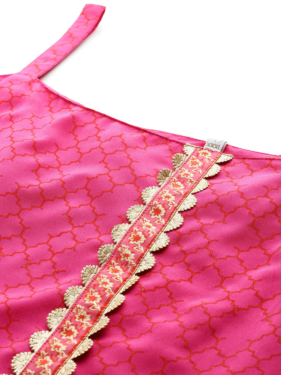 Women's Traditional Wear Pink Kurta Set-AP-AHKUDUSH-COMBO-537-FF