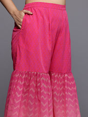 Women's Traditional Wear Pink Kurta Set-AP-AHKUDUSH-COMBO-537-FF