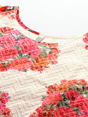 Women's Traditional Wear Off-White Kurta-AP-AHKUGRDP-1164-DS