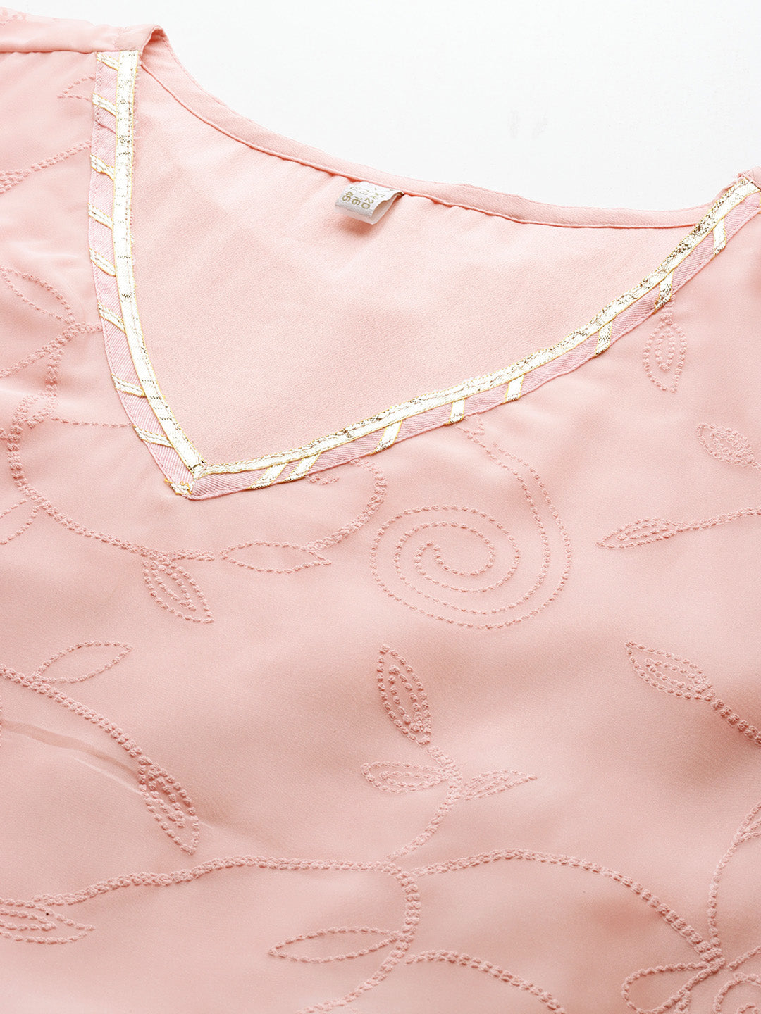 Women's Traditional Wear Pink Kurta-AP-AHKUORRP-1161