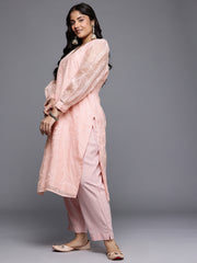 Women's Traditional Wear Pink Kurta-AP-AHKUORRP-1161