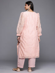 Women's Traditional Wear Pink Kurta-AP-AHKUORRP-1161
