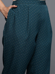 Women's Traditional Wear Green Kurta Set-AP-AHKUPN-COMBO-1117