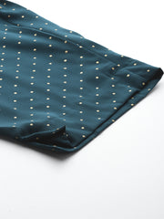 Women's Traditional Wear Green Kurta Set-AP-AHKUPN-COMBO-1117