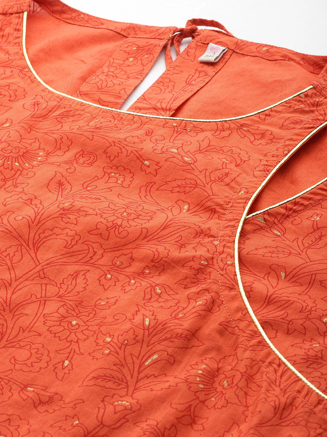 Printed Cotton Kurta Set | Ethnic Women's Indian Kurta Sets