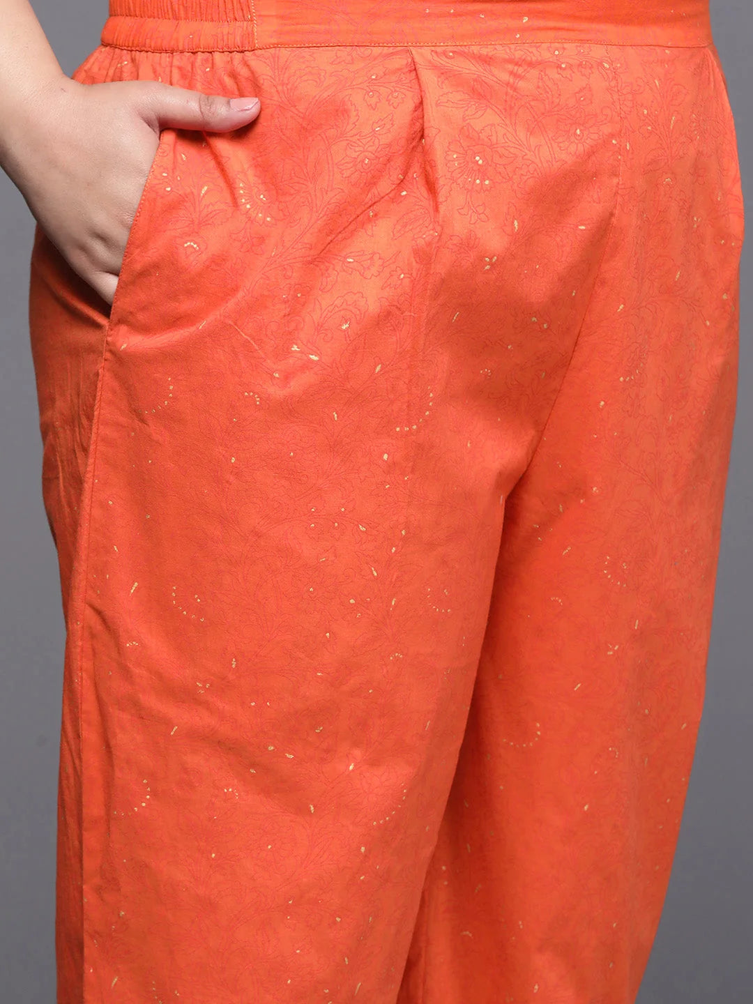 Printed Cotton Kurta Set | Ethnic Women's Indian Kurta Sets