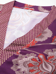 Plus Size Floral Printed Regular Kurta with Trousers-AP-AHKUPN-Combo-834-ICH