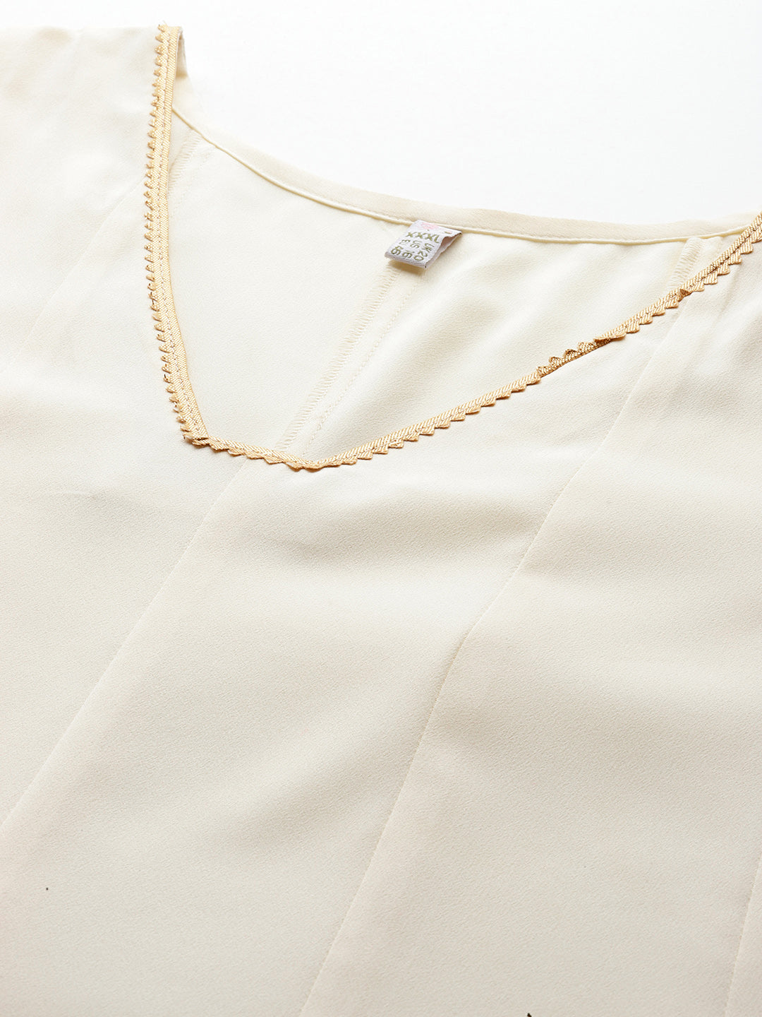 Women's Traditional Wear Off White Kurta Set-AP-AHKUPNDU-COMBO-1116