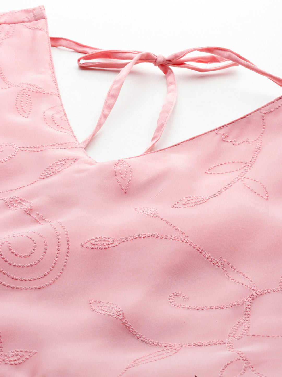 Women's Traditional Wear Pink Kurta Set-AP-AHKUPNDU-COMBO-1124