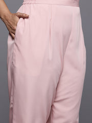Women's Traditional Wear Pink Kurta Set-AP-AHKUPNTP-COMBO-1119