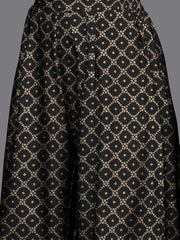 Women Bandhani Printed Regular Gotta Patti Velvet Kurta with Palazzos-AP-AHKUPZ-COMBO-1076