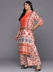 Women Floral Printed Regular Gotta Patti Velvet Kurta with Palazzos-AP-AHKUPZ-COMBO-1078