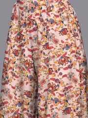 Women Floral Printed Regular Gotta Patti Velvet Kurta with Palazzos-AP-AHKUPZ-COMBO-1078