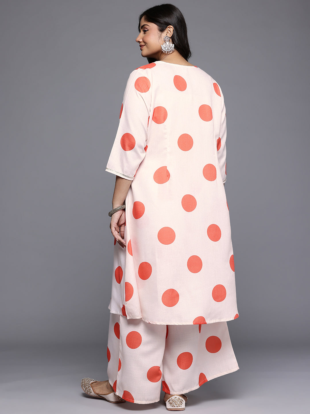 Women's Traditional Wear Off White Kurta Set-AP-AHKUPZ-COMBO-1118