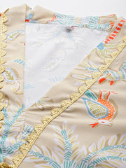 Women Plus Size Printed Regular Gotta Patti Kurta with Palazzos-AP-AHKUPZ-COMBO-694-ICH