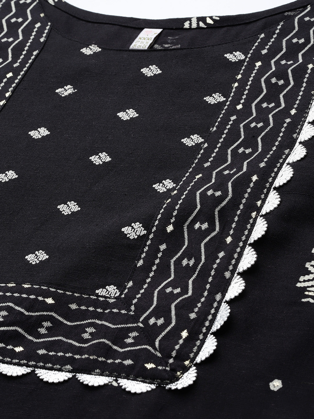 A PLUS BY AHALYAA Plus Size Geometric Printed Tunic
