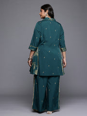 Women's Traditional Wear Green Co-ords Set-AP-AHTUPZ-COMBO-1096
