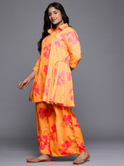 Women's Traditional Wear Orange Co-ords Set-AP-AHTUPZ-COMBO-1102