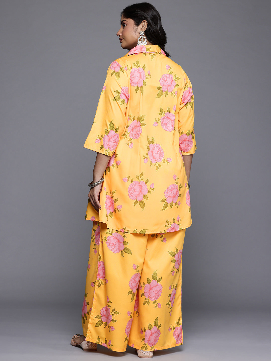 Women's Traditional Wear Yellow Co-ords Set-AP-AHTUPZ-COMBO-1127