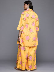 Women's Traditional Wear Yellow Co-ords Set-AP-AHTUPZ-COMBO-1127