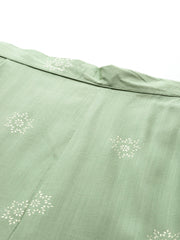 Women's Traditional Wear Green Co-ords Set-AP-AHTUPZ-COMBO-1129