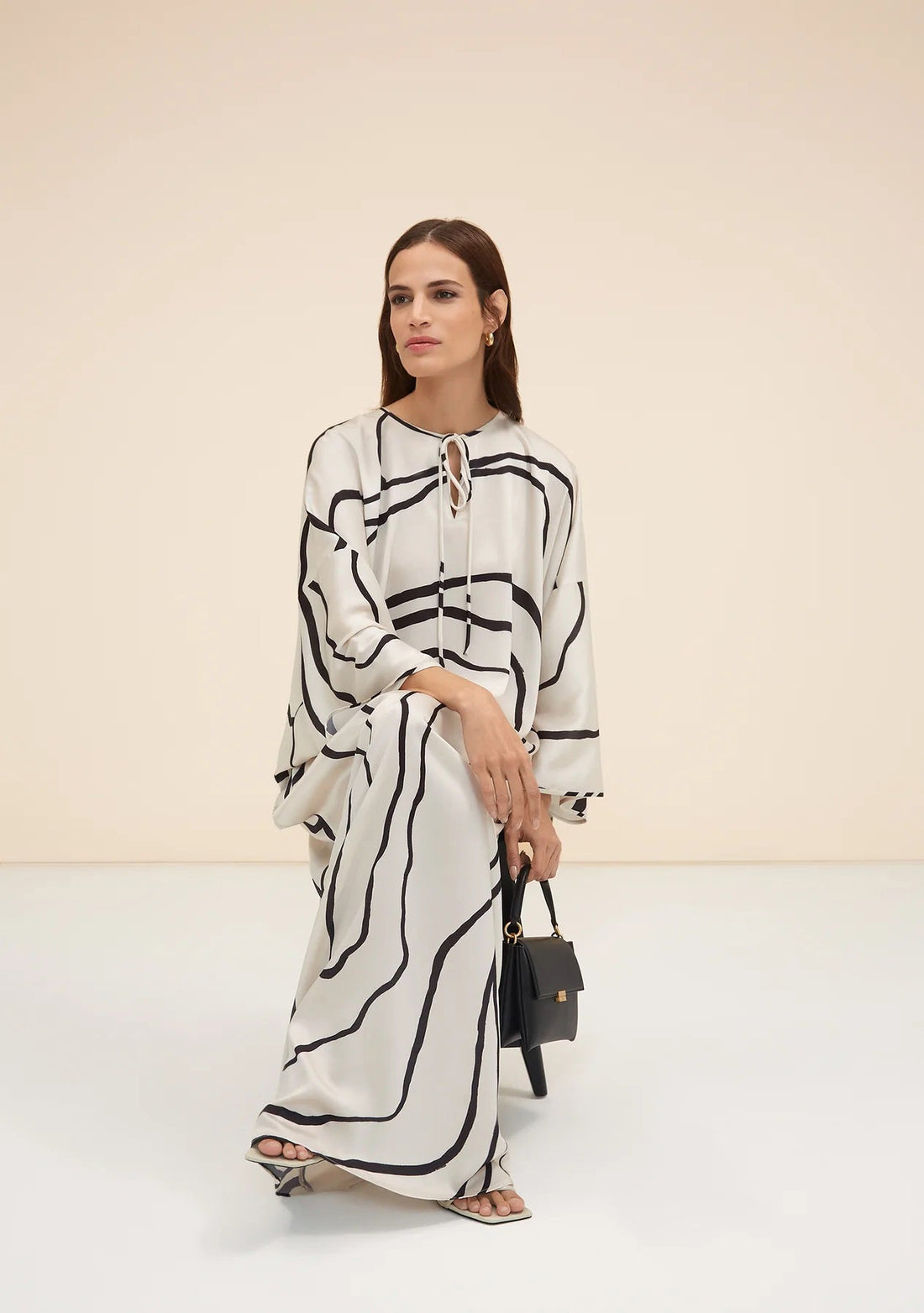Floral Fantasy Kaftan Robe - Printed Women's Kaftan Dresses