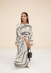 Floral Fantasy Kaftan Robe