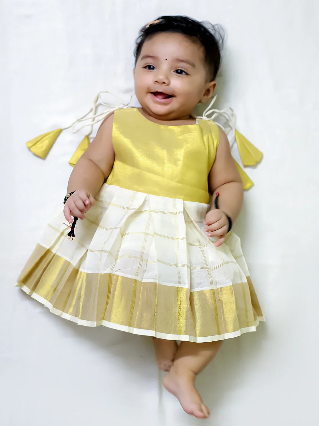 Dress for Girls - White | BB24FR17OWA | DesiQlo