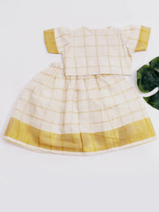 Lehenga Choli Set for Girls - Off White | BB24LC01OWA
