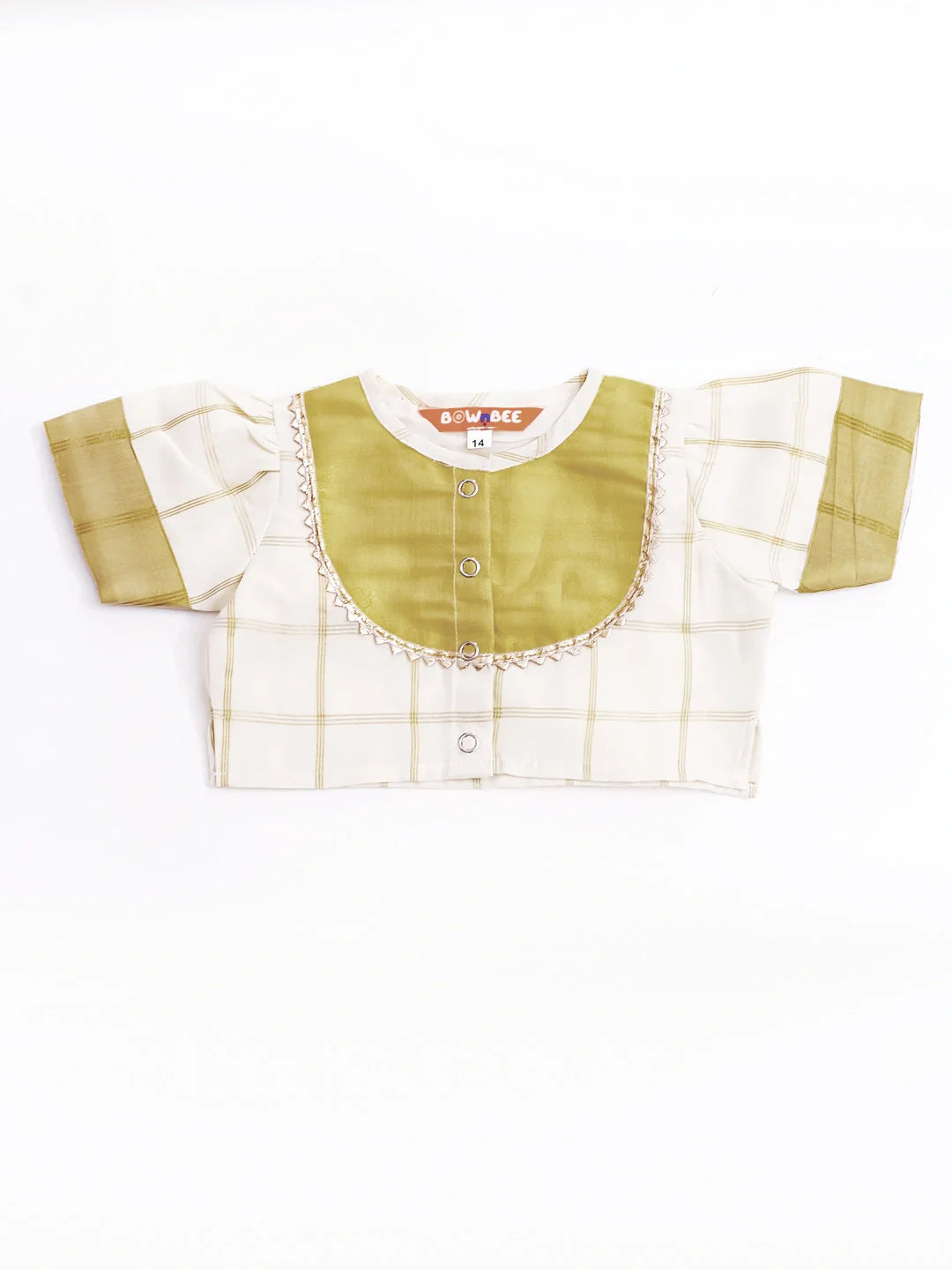 Lehenga Choli Set for Girls - Off White | BB24LC01OWA | DesiQlo