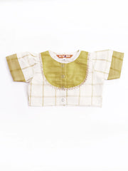 Lehenga Choli Set for Girls - Off White | BB24LC01OWA