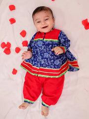 Ethnic Suit Set for Girls - Red | BB24SU05BLA
