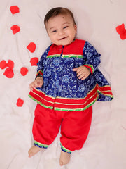 Ethnic Suit Set for Girls - Red | BB24SU05BLA