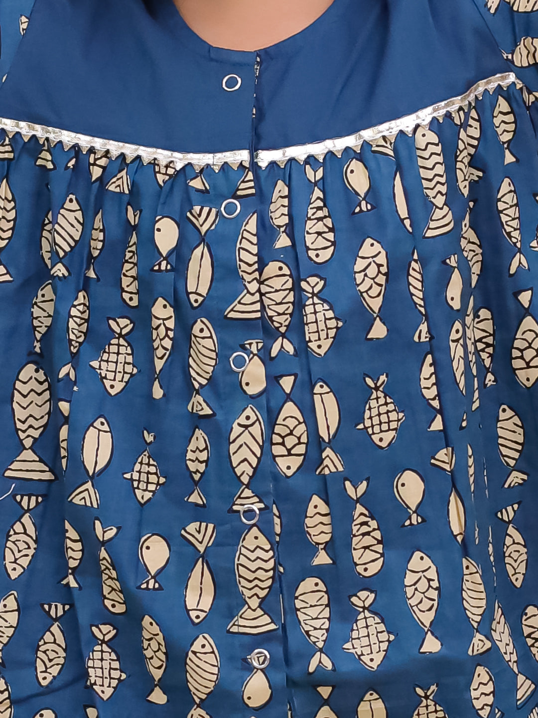 Ethnic Suit Set for Girls - Blue | BB24SU12BLA | DesiQlo