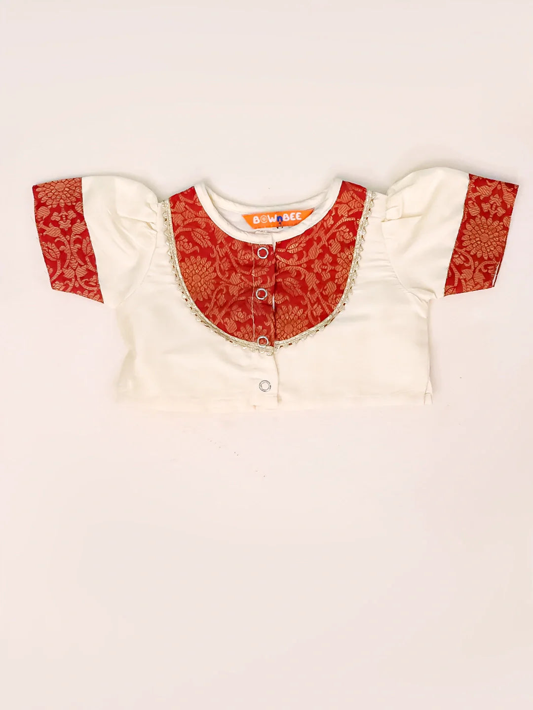 Poly Silk Lehenga Choli Set for Girls - Maroon | BB25LC01RDA | DesiQlo