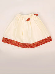 Poly Silk Lehenga Choli Set for Girls - Maroon | BB25LC01RDA